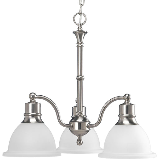 Myhouse Lighting Progress Lighting - P4280-09 - Three Light Chandelier - Madison - Brushed Nickel