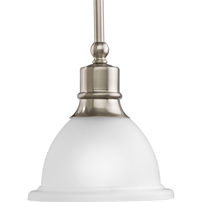 Myhouse Lighting Progress Lighting - P5078-09 - One Light Pendant - Madison - Brushed Nickel