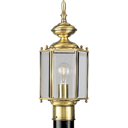 Myhouse Lighting Progress Lighting - P5430-10 - One Light Post Lantern - BrassGUARD Lantern - Polished Brass