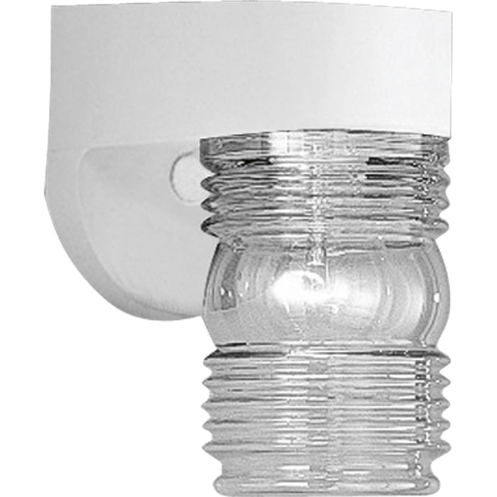 Myhouse Lighting Progress Lighting - P5612-30 - One Light Wall Lantern - Polycarbonate Outdoor - White