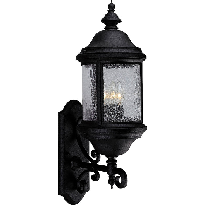 Myhouse Lighting Progress Lighting - P5652-31 - Three Light Large Wall Lantern - Ashmore - Textured Black