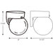 Myhouse Lighting Progress Lighting - P5813-31 - One Light Wall Lantern - Polycarbonate Outdoor - Black