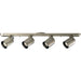 Myhouse Lighting Progress Lighting - P6162-09 - Four Light Wall/Ceiling Fixture - Directional - Brushed Nickel