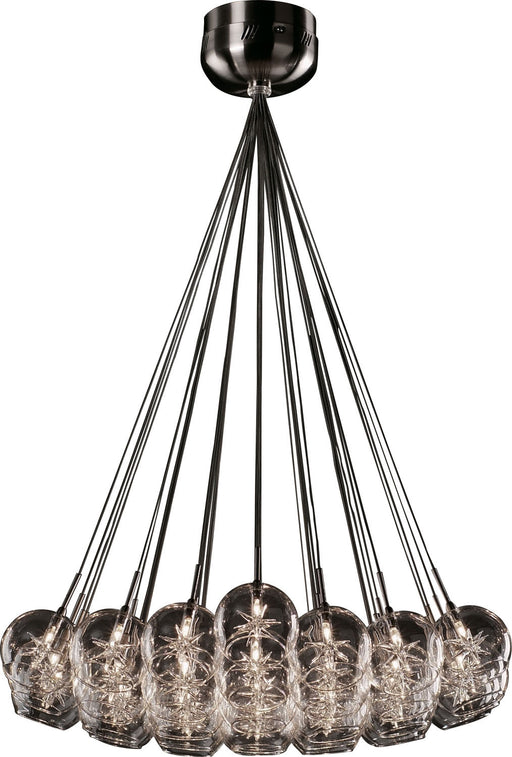 Myhouse Lighting ET2 - E20112-24 - 37 Light Pendant - Starburst - Satin Nickel