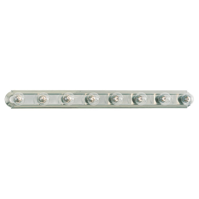 Myhouse Lighting Generation Lighting - 4703-962 - Eight Light Wall / Bath - De-Lovely - Brushed Nickel