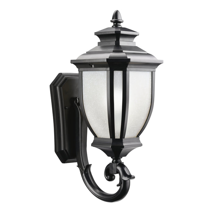 Myhouse Lighting Kichler - 9041BK - One Light Outdoor Wall Mount - Salisbury - Black