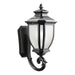 Myhouse Lighting Kichler - 9041BK - One Light Outdoor Wall Mount - Salisbury - Black