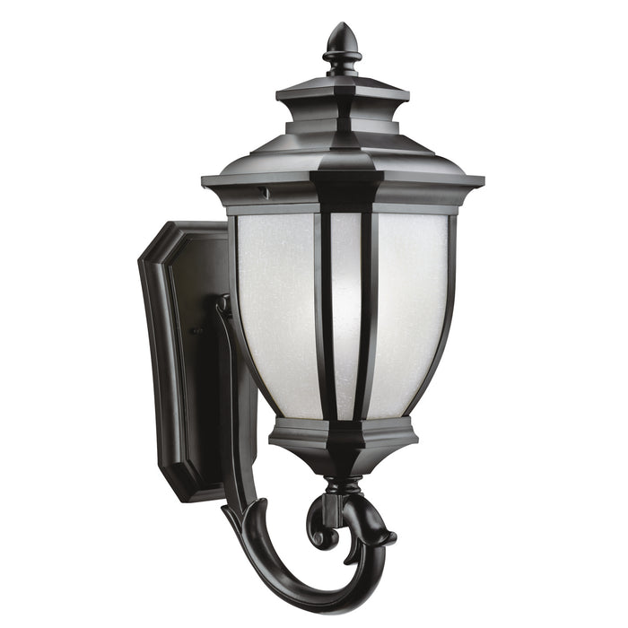 Myhouse Lighting Kichler - 9042BK - One Light Outdoor Wall Mount - Salisbury - Black