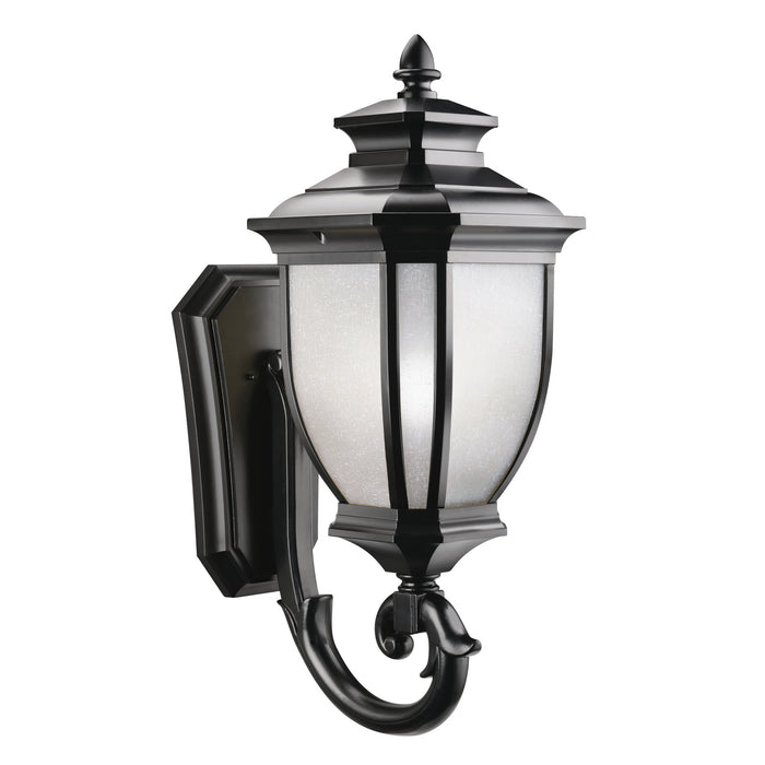 Myhouse Lighting Kichler - 9043BK - One Light Outdoor Wall Mount - Salisbury - Black