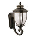 Myhouse Lighting Kichler - 9043RZ - One Light Outdoor Wall Mount - Salisbury - Rubbed Bronze