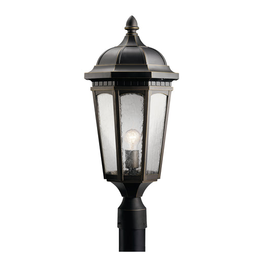 Myhouse Lighting Kichler - 9532RZ - One Light Outdoor Post Mount - Courtyard - Rubbed Bronze