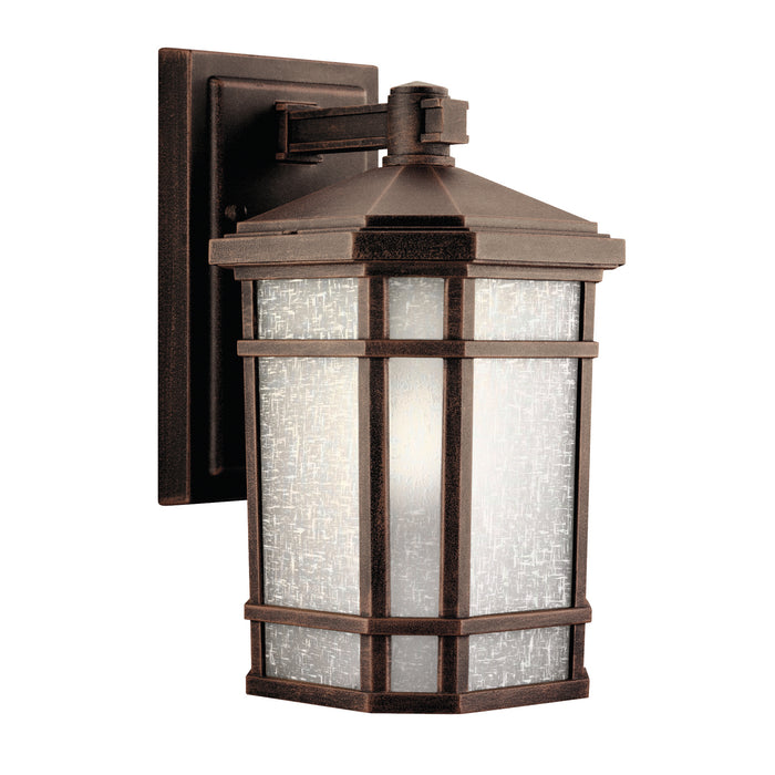 Myhouse Lighting Kichler - 9718PR - One Light Outdoor Wall Mount - Cameron - Prairie Rock