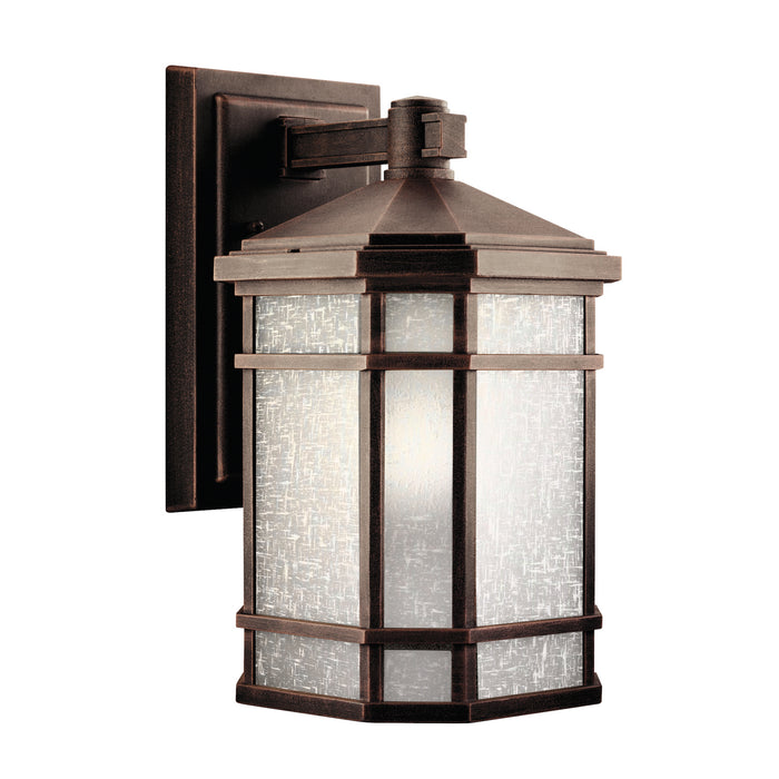 Myhouse Lighting Kichler - 9719PR - One Light Outdoor Wall Mount - Cameron - Prairie Rock