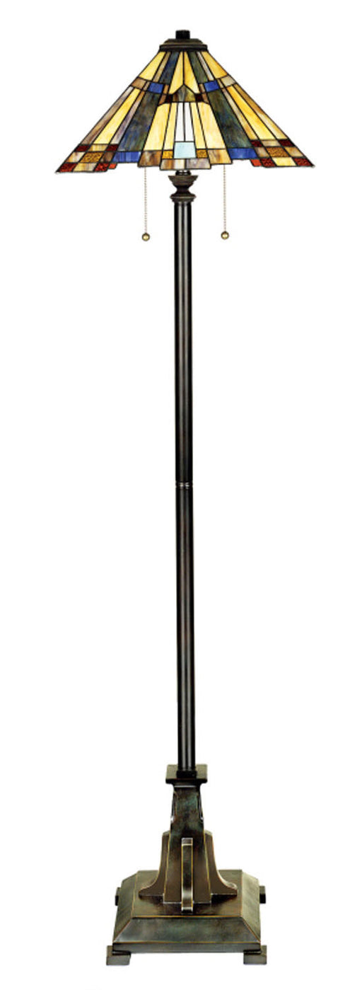 Myhouse Lighting Quoizel - TFF16191A5VA - Two Light Floor Lamp - Inglenook - Valiant Bronze