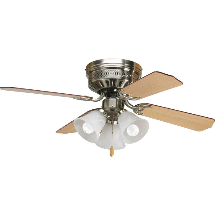 Myhouse Lighting Progress Lighting - P2524-09 - 42"Ceiling Fan - Airpro Hugger - Brushed Nickel