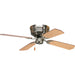 Myhouse Lighting Progress Lighting - P2524-09 - 42"Ceiling Fan - Airpro Hugger - Brushed Nickel