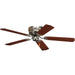 Myhouse Lighting Progress Lighting - P2525-09 - 52"Ceiling Fan - Airpro Hugger - Brushed Nickel