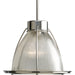 Myhouse Lighting Progress Lighting - P5182-09 - One Light Pendant - Prismatic - Brushed Nickel