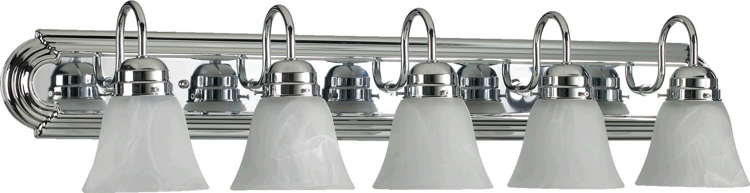 Myhouse Lighting Quorum - 5094-5-114 - Five Light Vanity - 5094 Vanities - Chrome