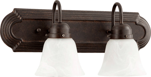 Myhouse Lighting Quorum - 5094-2-144 - Two Light Vanity - 5094 Vanities - Toasted Sienna