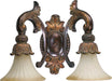 Myhouse Lighting Quorum - 5230-2-88 - Two Light Vanity - Madeleine - Corsican Gold