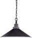 Myhouse Lighting Nuvo Lighting - 60-1707 - One Light Pendant - Bridgeview - Mission Dust Bronze