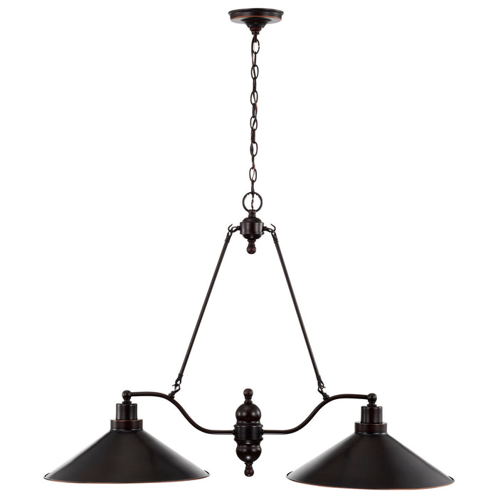 Myhouse Lighting Nuvo Lighting - 60-1703 - Two Light Trestle - Bridgeview - Mission Dust Bronze