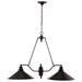 Myhouse Lighting Nuvo Lighting - 60-1703 - Two Light Trestle - Bridgeview - Mission Dust Bronze