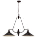 Myhouse Lighting Nuvo Lighting - 60-1703 - Two Light Trestle - Bridgeview - Mission Dust Bronze