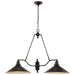 Myhouse Lighting Nuvo Lighting - 60-1703 - Two Light Trestle - Bridgeview - Mission Dust Bronze