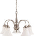 Myhouse Lighting Nuvo Lighting - 60-1822 - Five Light Chandelier - Dupont - Brushed Nickel