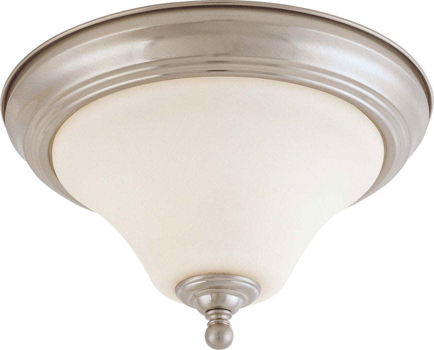 Myhouse Lighting Nuvo Lighting - 60-1824 - One Light Flush Mount - Dupont - Brushed Nickel