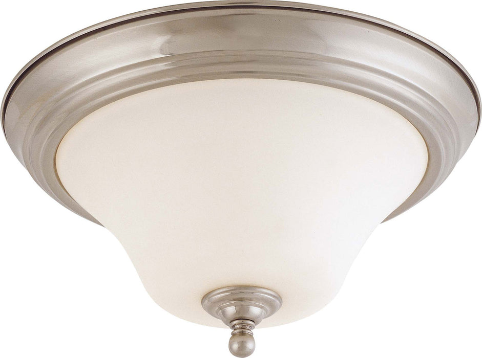 Myhouse Lighting Nuvo Lighting - 60-1825 - Two Light Flush Mount - Dupont - Brushed Nickel