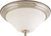 Myhouse Lighting Nuvo Lighting - 60-1826 - Two Light Flush Mount - Dupont - Brushed Nickel