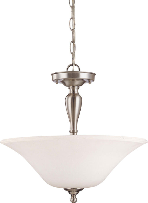 Myhouse Lighting Nuvo Lighting - 60-1827 - Three Light Semi Flush Mount - Dupont - Brushed Nickel