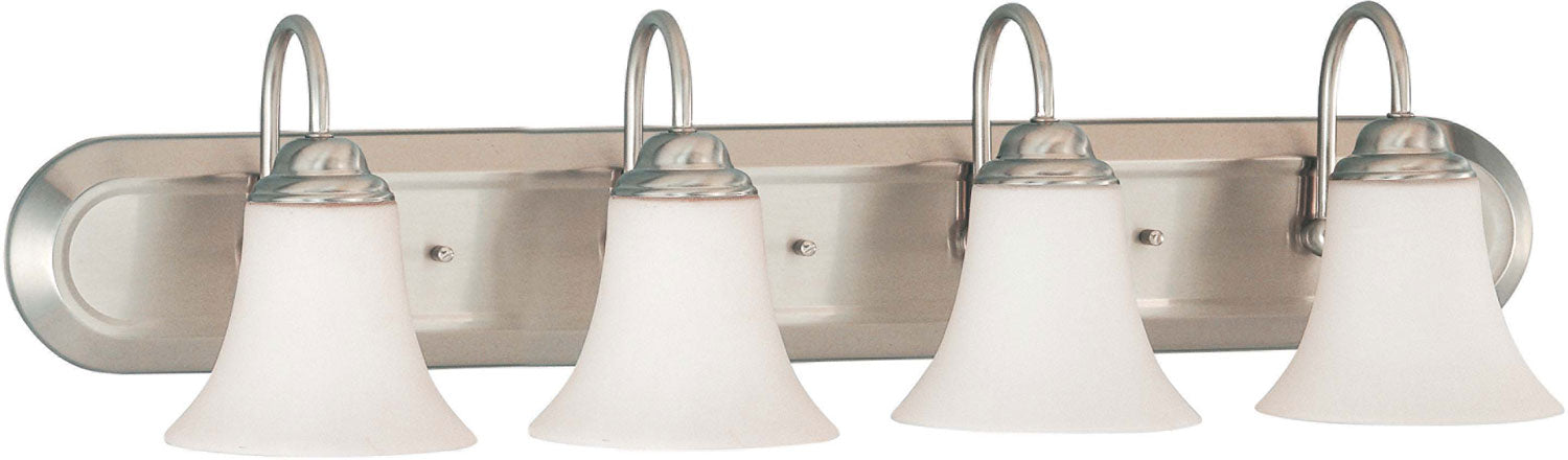 Myhouse Lighting Nuvo Lighting - 60-1835 - Four Light Vanity - Dupont - Brushed Nickel