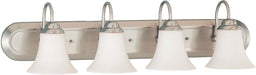 Myhouse Lighting Nuvo Lighting - 60-1835 - Four Light Vanity - Dupont - Brushed Nickel