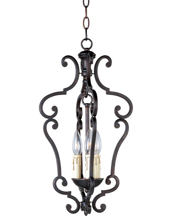 Myhouse Lighting Maxim - 20742CU - Three Light Entry Foyer Pendant - Richmond - Colonial Umber