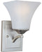 Myhouse Lighting Maxim - 20098FTSN - One Light Wall Sconce - Aurora - Satin Nickel