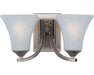 Myhouse Lighting Maxim - 20099FTSN - Two Light Bath Vanity - Aurora - Satin Nickel