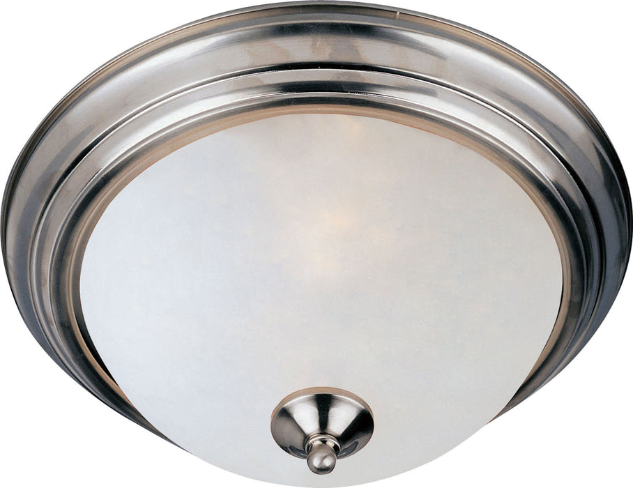 Myhouse Lighting Maxim - 5840FTSN - One Light Flush Mount - Essentials - 584x - Satin Nickel