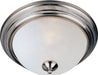 Myhouse Lighting Maxim - 5840FTSN - One Light Flush Mount - Essentials - 584x - Satin Nickel