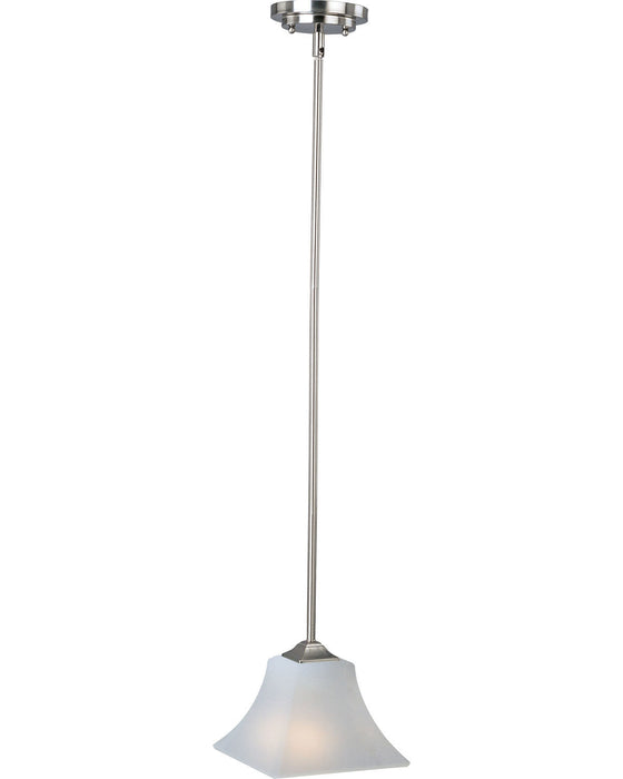 Myhouse Lighting Maxim - 92090FTSN - One Light Mini Pendant - Aurora - Satin Nickel