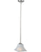 Myhouse Lighting Maxim - 92090FTSN - One Light Mini Pendant - Aurora - Satin Nickel
