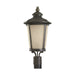 Myhouse Lighting Generation Lighting - 82240-780 - One Light Outdoor Post Lantern - Cape May - Burled Iron