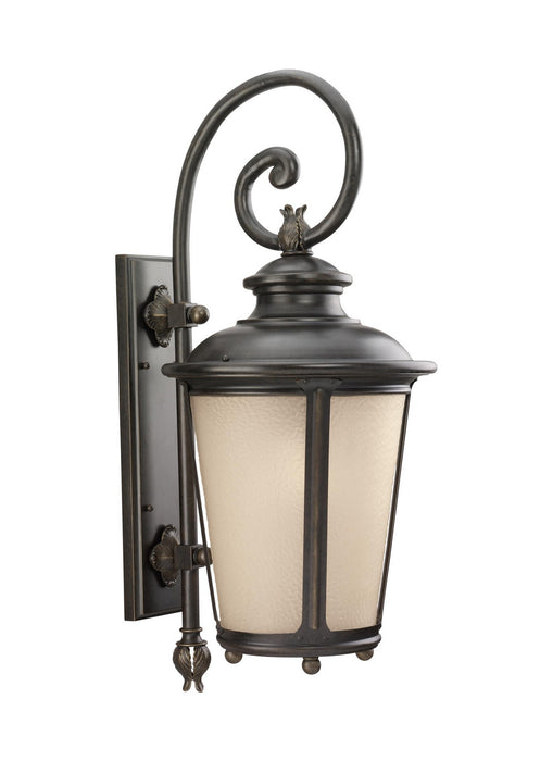 Myhouse Lighting Generation Lighting - 88243-780 - One Light Outdoor Wall Lantern - Cape May - Burled Iron