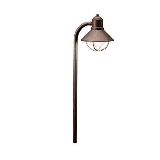 Myhouse Lighting Kichler - 15438OB - One Light Path & Spread - Seaside - Olde Brick