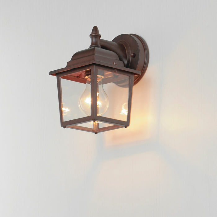 Myhouse Lighting Maxim - 1025EB - One Light Outdoor Wall Lantern - Builder Cast - Empire Bronze