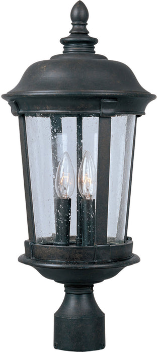 Myhouse Lighting Maxim - 3021CDBZ - Three Light Outdoor Pole/Post Lantern - Dover DC - Bronze