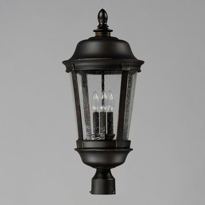 Myhouse Lighting Maxim - 3022CDBZ - Three Light Outdoor Pole/Post Lantern - Dover DC - Bronze